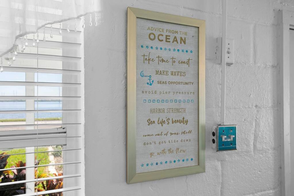 탬파 Mermaids Grotto Waterfront 1Br Apt With Bay View 빌라 외부 사진